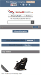 Mobile Screenshot of massagechairs.com